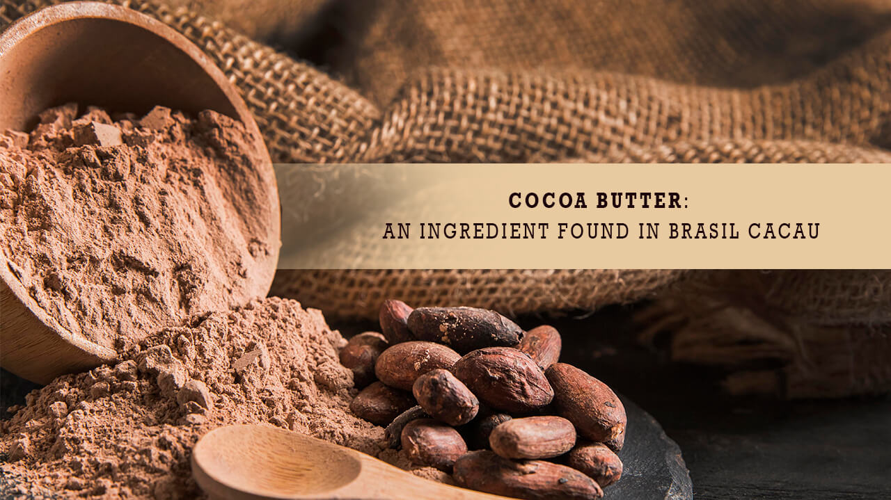 Cocoa Butter: An ingredient found in Brasil Caca